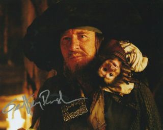 Geoffrey Rush Signed Pirates Of The Caribbean 8x10 Photo W/proof