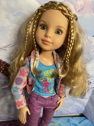 Best Friends Club Bfc 18in Doll Kaitlin Articulated 2009 Mga & Outfit