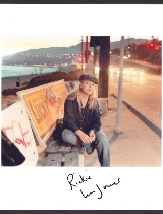 Rickie Lee Jones Rare In Person Signed With Proof