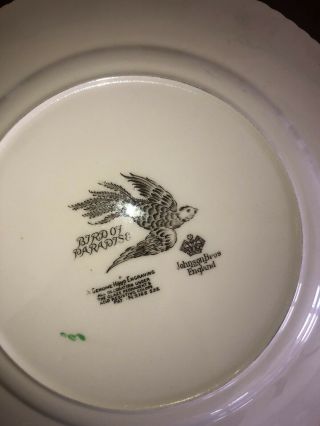 Johnson Brothers Bird Of Paradise Set Of 6.  10 Inch Dinner Plate 3