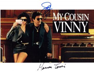Joe Pesci Marisa Tomei My Cousin Vinny Signed 11x14 Photo Autographed Pic