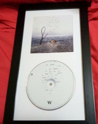 Shawn Mendes Wonder Autographed / Signed Framed Cd Display -