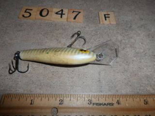 T5147 F POE ' S WOODEN FISHING LURE 3