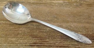 Oneida Queen Bess Ii 2 Two Silverplate Silver Plate 1 Round Gumbo Soup Spoon