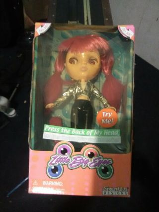 Little Big Eyes Doll In Package,  Blythe Clone,  Pink Hair