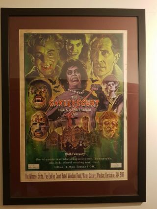 Rocky Horror/ Hammer - Signed Poster Graham Humphreys Rare