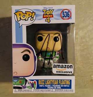 Tim Allen Signed Autographed Toy Story 4 Buzz Lightyear Funko Pop 536