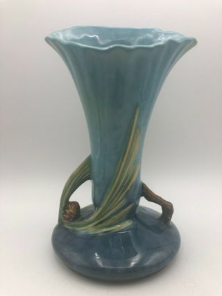 Vintage Roseville Pottery Double - Handled Vase