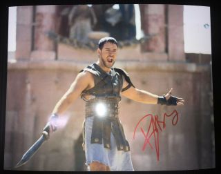 Russell Crowe (gladiator) Authentic Hand Signed Autograph 8x10 Photo With