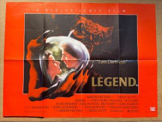 Legend - ￼uk Quad Movie Poster - Tom Cruise￼ - Ridley Scott￼ - 1985