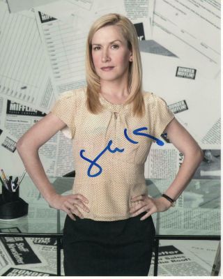Angela Kinsey Signed Autograph 8x10 Photo - The Office,  Jenna Fischer