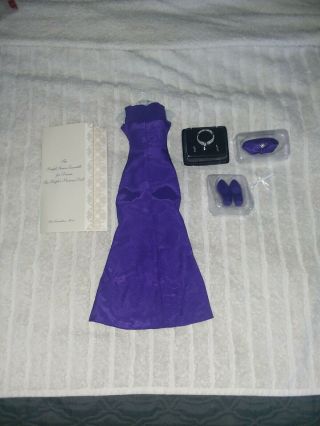 Franklin Princess Diana Purple Gown Ensemble 16 "