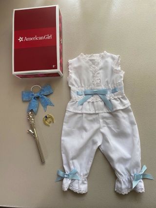 American Girl Rebecca,  First Edition Pajamas And Hairstyling Set