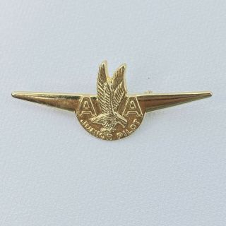 American Airlines Vintage / Antique Junior Pilot Wings Badge