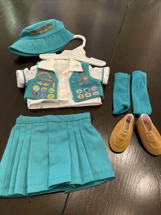 Junior Girl Scout Uniform That Fits American Girl Dolls Doll Clothes