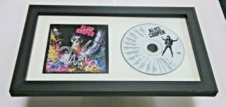 Alice Cooper Hey Stoopid Signed,  Framed Cd Album Proof