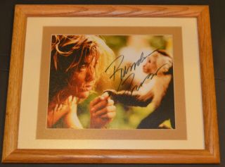 Brendan Fraser Signed Autographed Framed 8x10 Inch Photo Authentic Encino Man