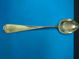 Vintage Made In Italy Silver Plated Serving 12  Spoon