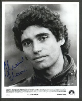 Michael Nouri - Signed 8x10 Autograph Movie Still - Flashdance