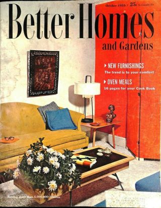 Better Homes And Gardens,  October 1955