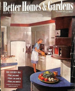 Better Homes And Gardens,  October 1945