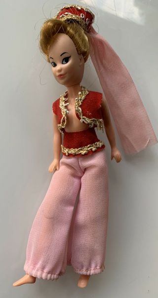 Vtg I Dream Of Jeannie Poseable Doll 1970’s
