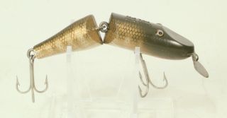 Vintage Fishing Lure Creek Chub Pikie 2700 Minnow Jointed Plastic 3.  5 Inch