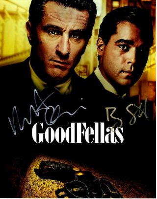 Ray Liotta Robert Deniro 11x14 Signed Photo Picture Autographed With