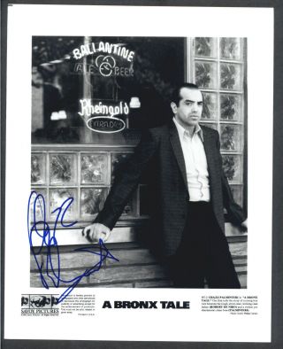 Chazz Palminteri - Signed 8x10 Autograph Movie Still - A Bronx Tale