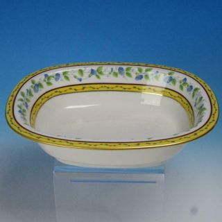 Raynaud Ceralene Limoges France - Morning Glory - Oval Bowl - 9½ By 7¼ Inches