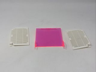 Vintage 1978 Barbie Dream House Kitchen White Shelves And Pink Door Replacement