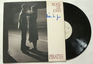 Rickie Lee Jones Hand Signed Pirates Record Vinyl Jsa Autographed