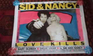 Sid and Nancy Film Poster (1986) - Sex Pistols - Punk 2