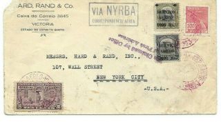 Brazil Airmail Cover From 1930 The Biggest Mystery Is Why Is There A Special Del