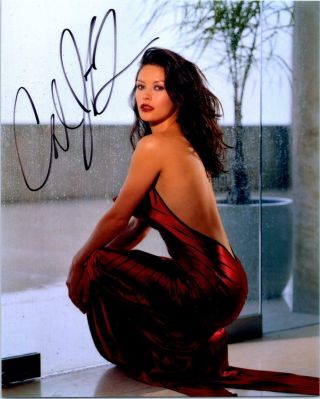 Catherine Zeta Jones Signed 8x10 Photo Autographed Picture With