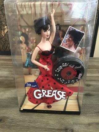 Grease 30 Years 2007 Barbie Pink Label Rizzo - Mattel Red Dress Open Box