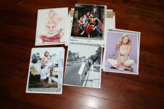 Friends Cast Varity Of Glossy 8 X 10 (5) Signed Photo 