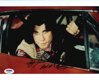 John Travolta Carrie Autographed Signed 8x10 Photo Authentic Psa/dna Aftal