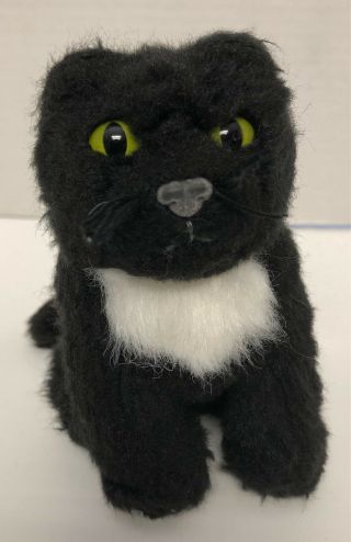 American Girl Inkpot Black Cat Kitten 5 " Plush Caroline 