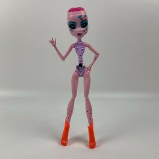 Monster High Doll Inner Monster Fearfully Feisty Pink Doll W/ Mask Mattel