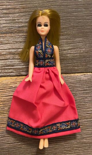 Custom Red Maxi Dress Fits Dawn & Friends No Doll
