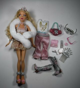 Fab Faces Kennedy My Scene Barbie Doll Mattel & Accessories & Outfits