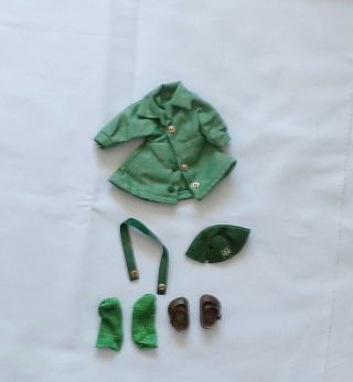 Vintage Girl Scout Outfit Terri Lee Tag For 8 Inch Ginny/muffie/wendy Orig Box