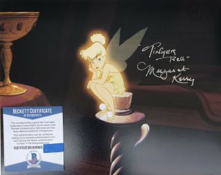 Margaret Kerry Signed 8x10 Photo Tinker Bell Peter Pan A Beckett Bas