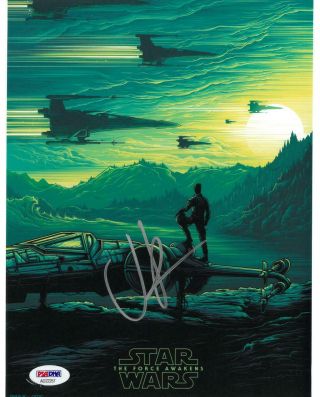 Jj Abrams Signed Star Wars Authentic Autographed 8x10 Photo Psa/dna Ad22257