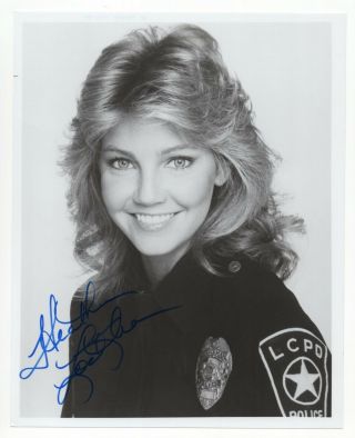Heather Locklear - Actress: " Melrose Place " - Autographed 8x10 Photo