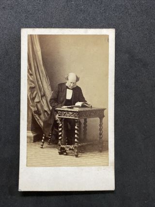 Victorian Carte De Visite Cdv: Grand Gentleman: Disderi & Co: Paris