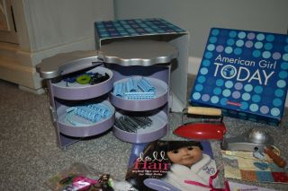 American Girl Hair Style Center With Box