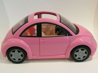 Barbie Pink Volkswagen Vw Beetle Bug Car,  Mattel 2000
