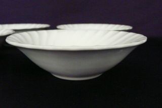 Sheffield BONE WHITE Swirl 20pc Bowls,  Platter & Vegetable for 973mrs416 3